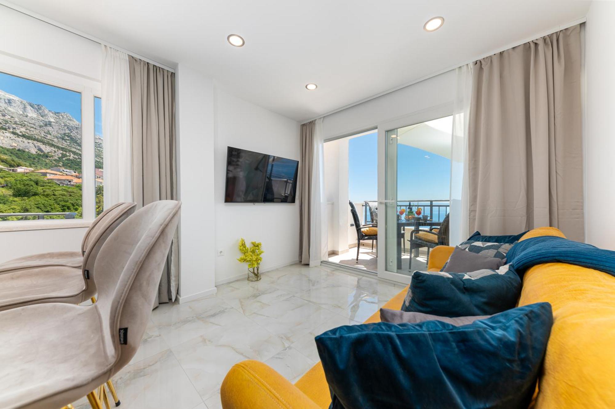 Seaview Apartments Nives 브렐라 외부 사진