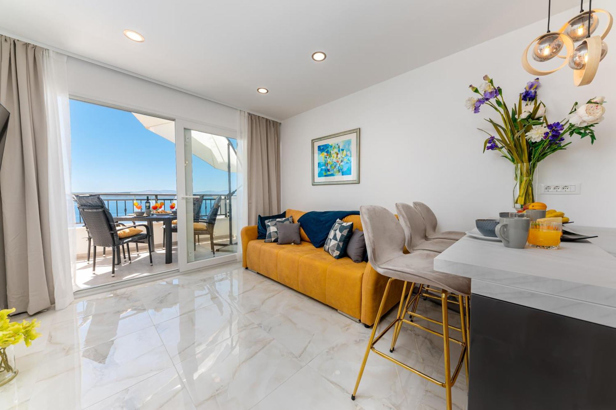Seaview Apartments Nives 브렐라 외부 사진