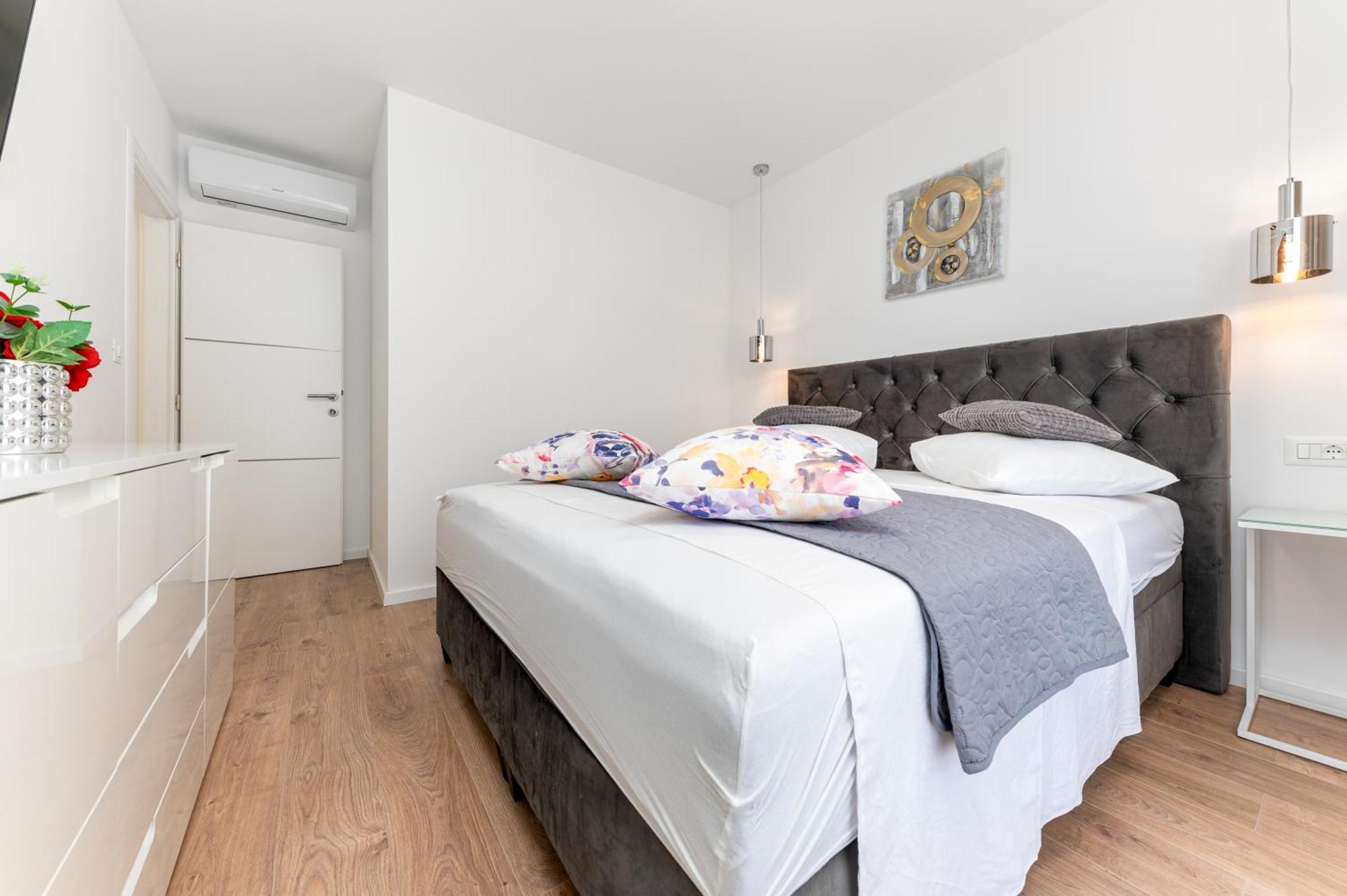 Seaview Apartments Nives 브렐라 객실 사진