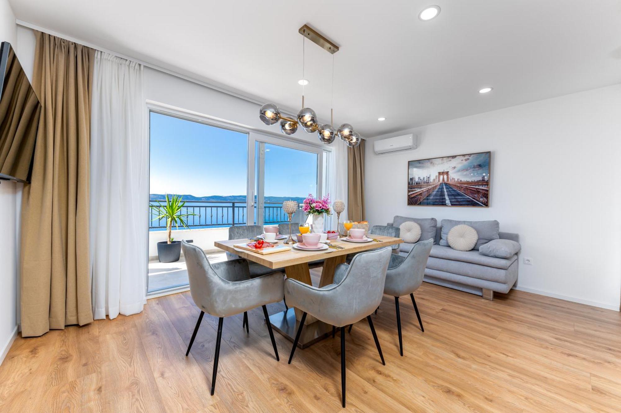 Seaview Apartments Nives 브렐라 외부 사진