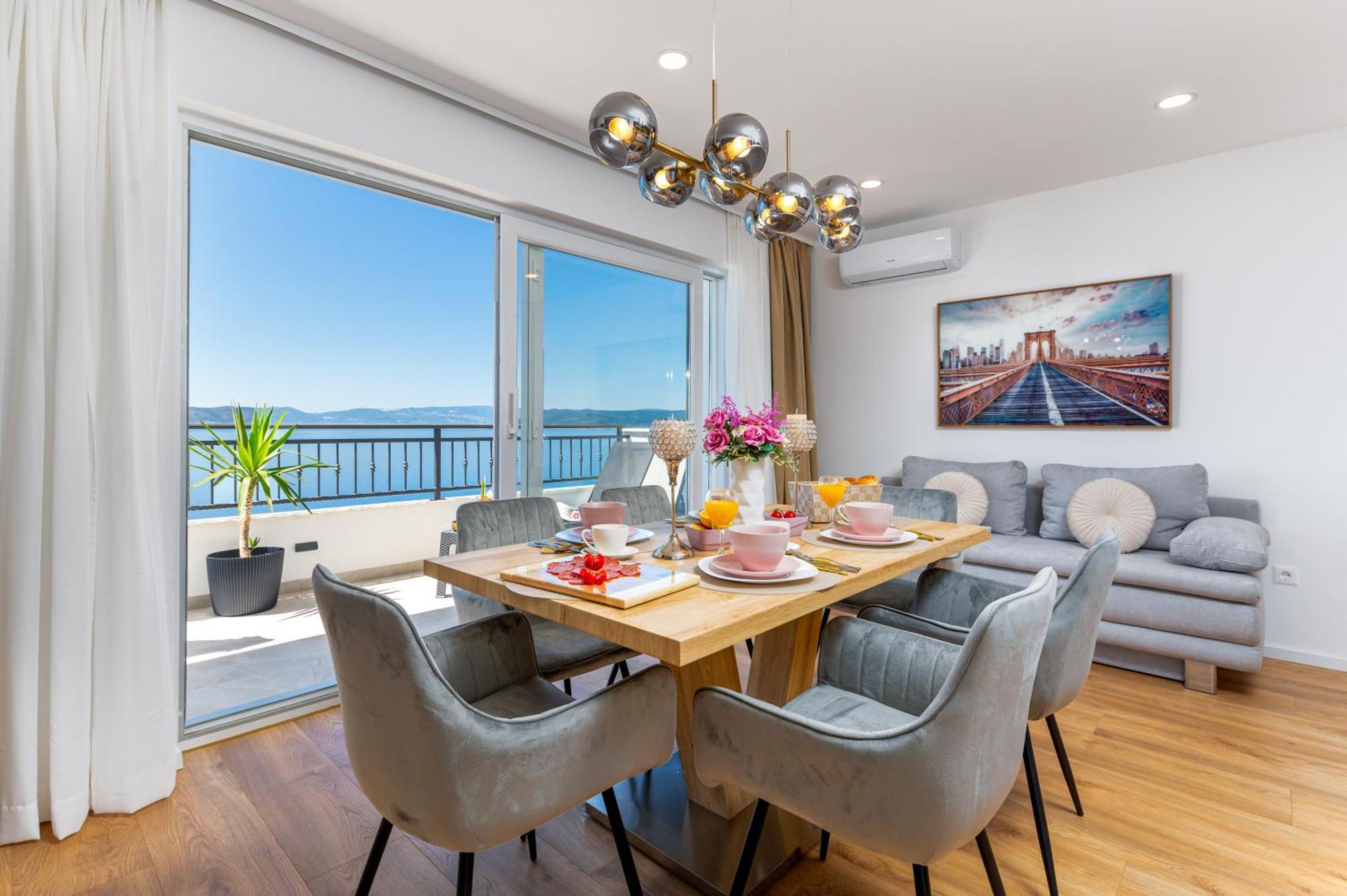 Seaview Apartments Nives 브렐라 외부 사진