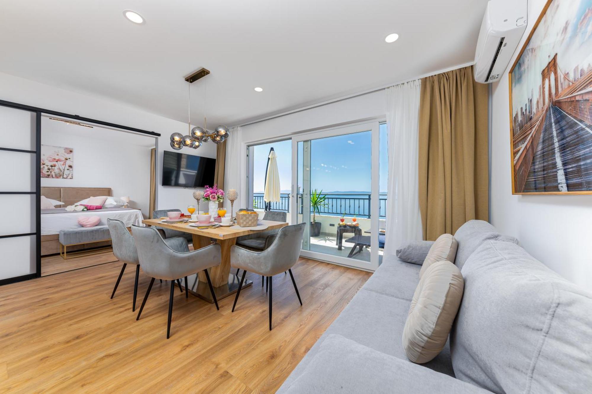 Seaview Apartments Nives 브렐라 외부 사진