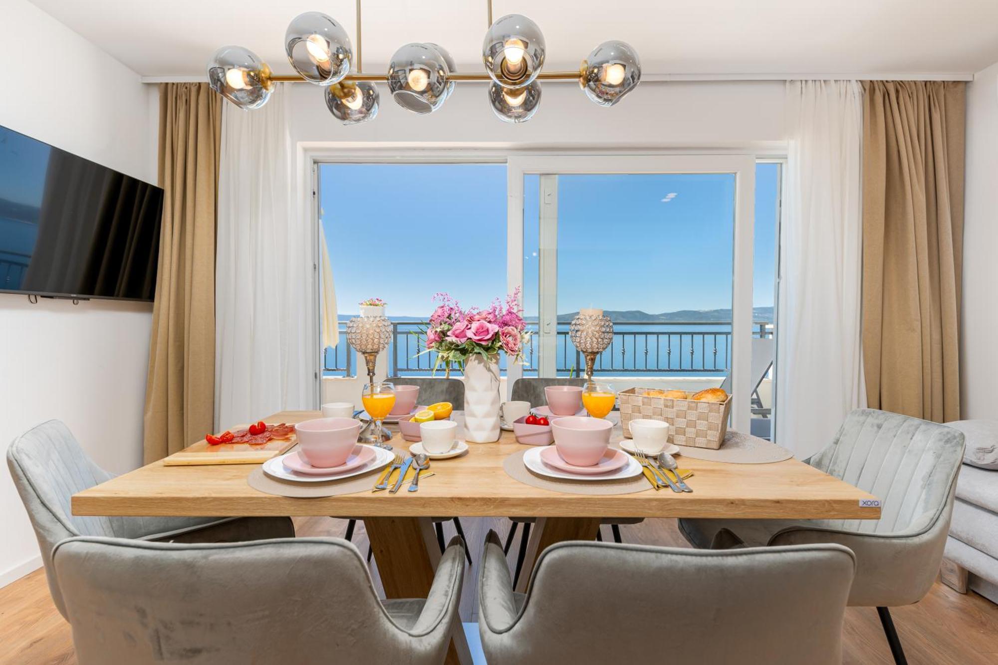 Seaview Apartments Nives 브렐라 외부 사진