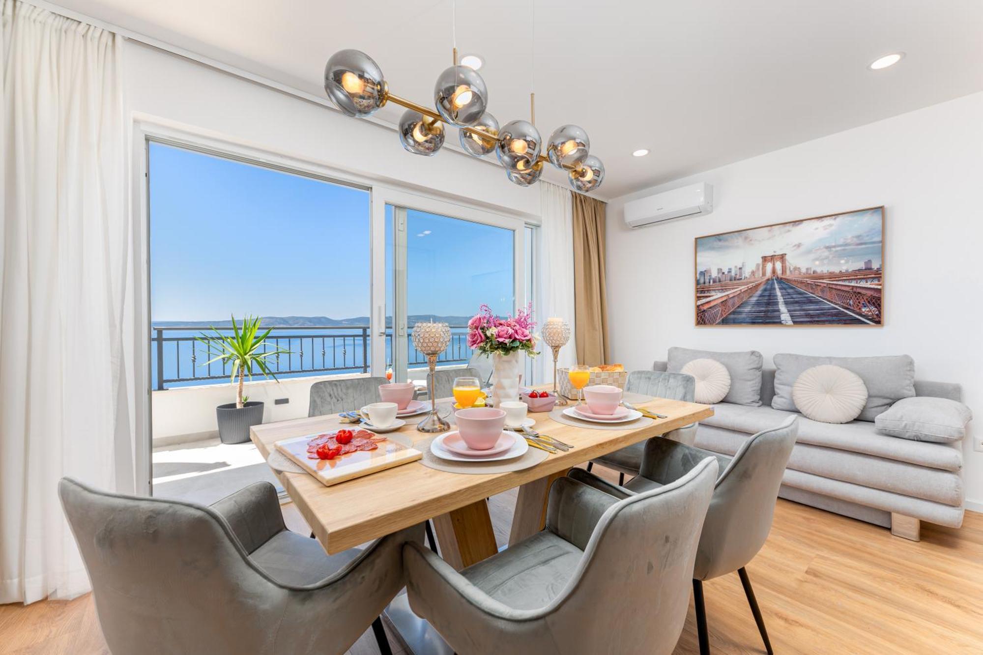 Seaview Apartments Nives 브렐라 외부 사진