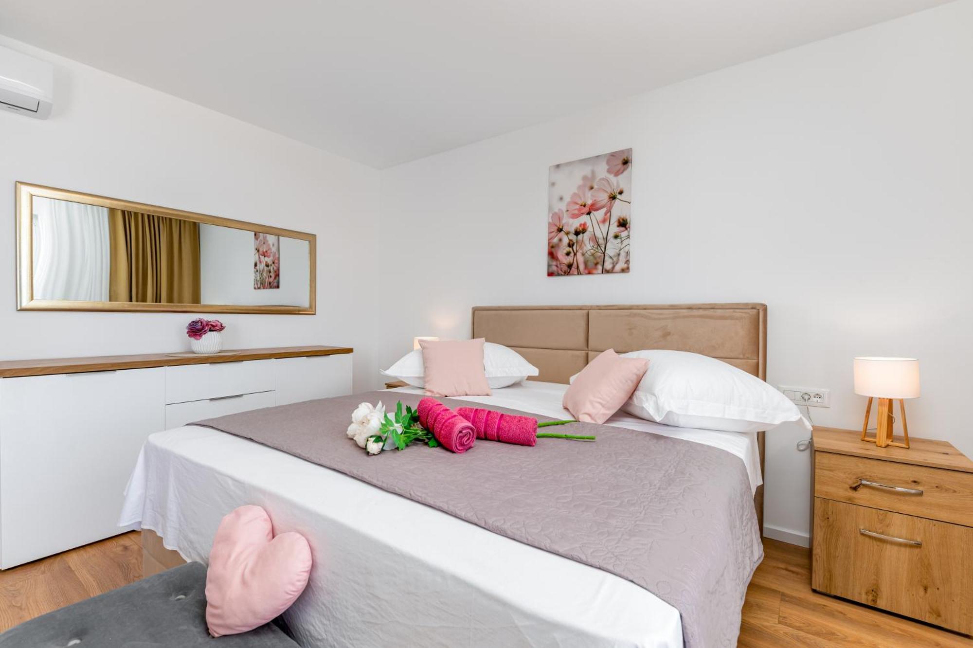 Seaview Apartments Nives 브렐라 객실 사진