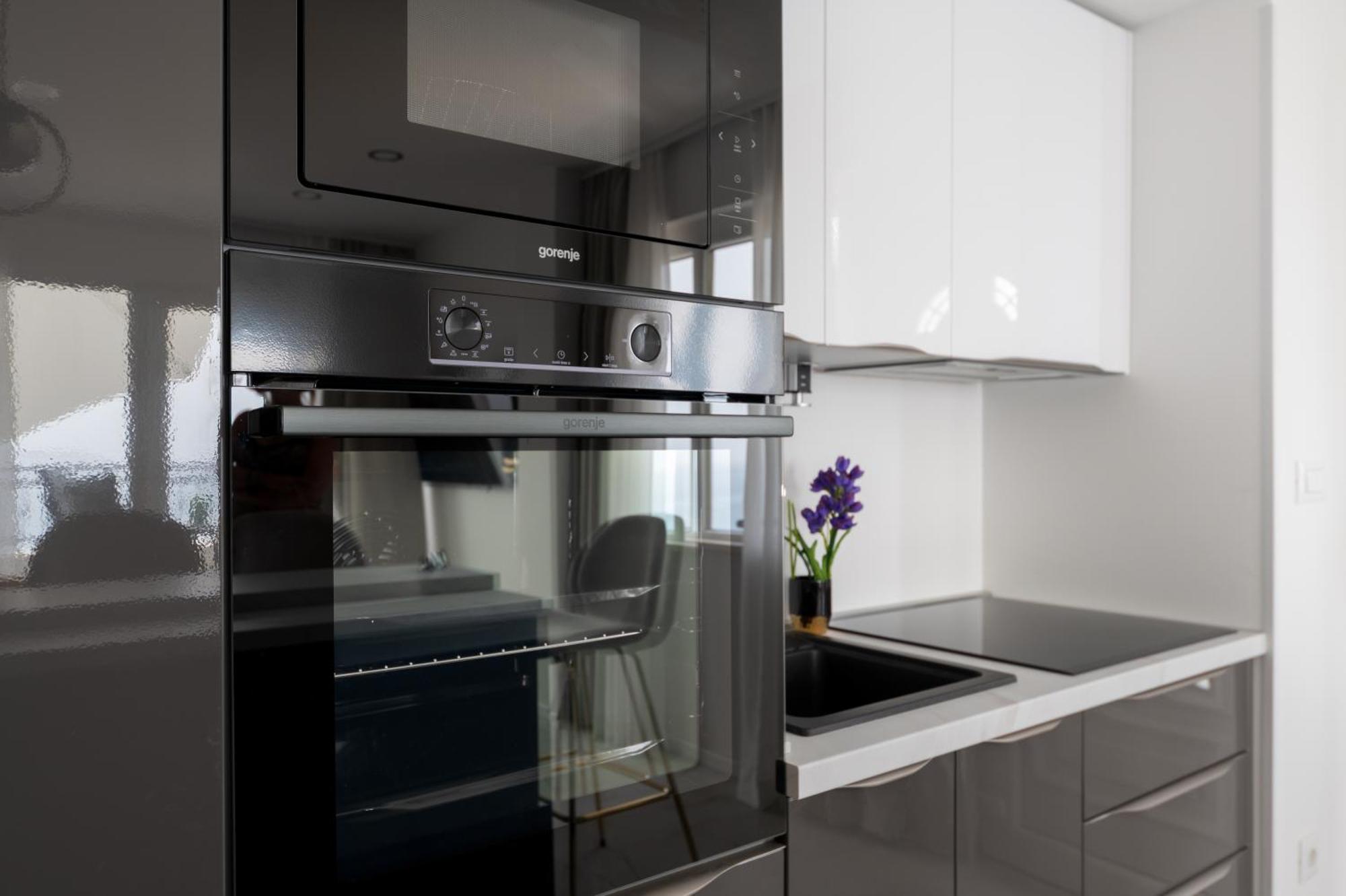 Seaview Apartments Nives 브렐라 객실 사진