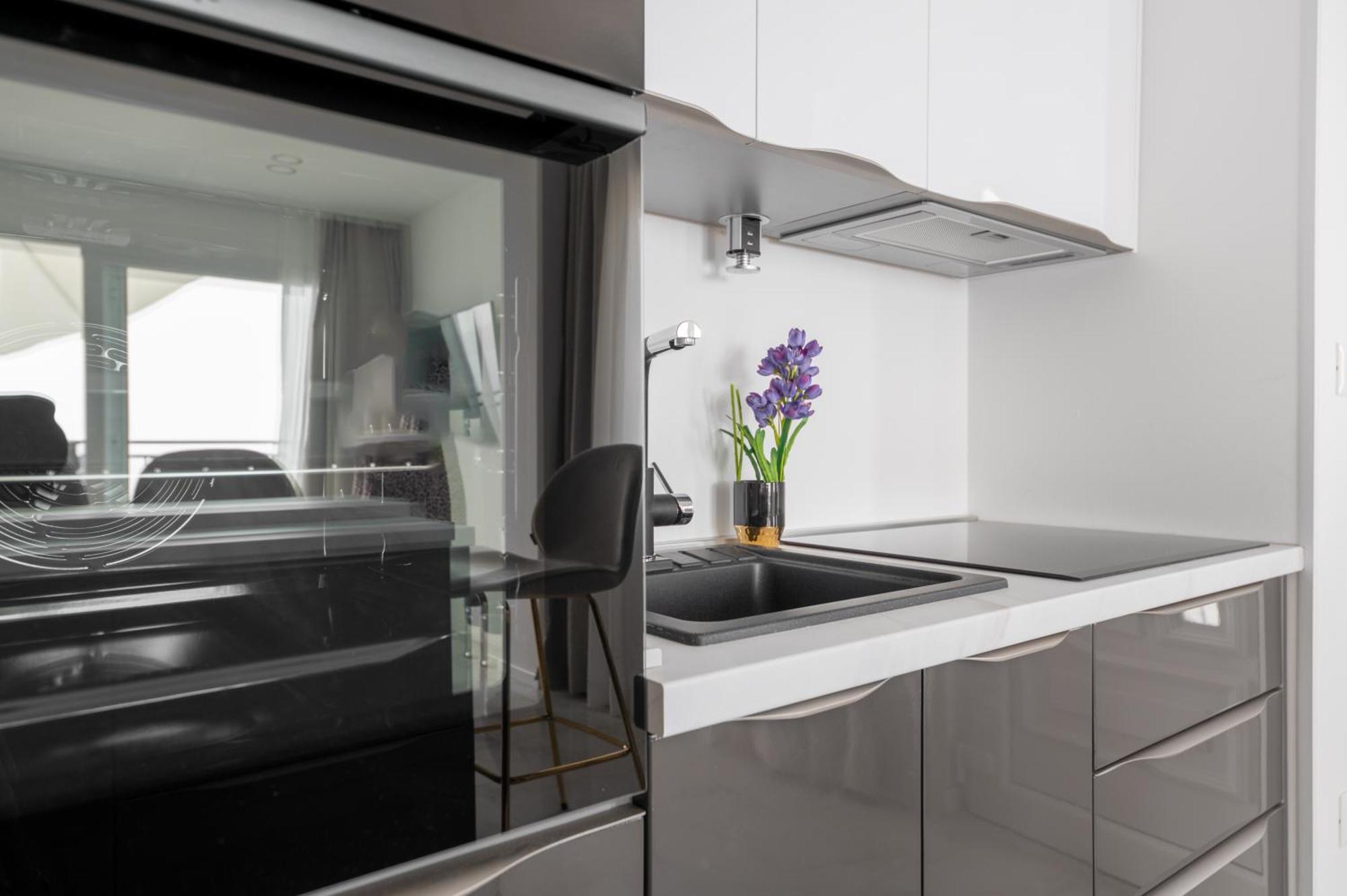 Seaview Apartments Nives 브렐라 객실 사진
