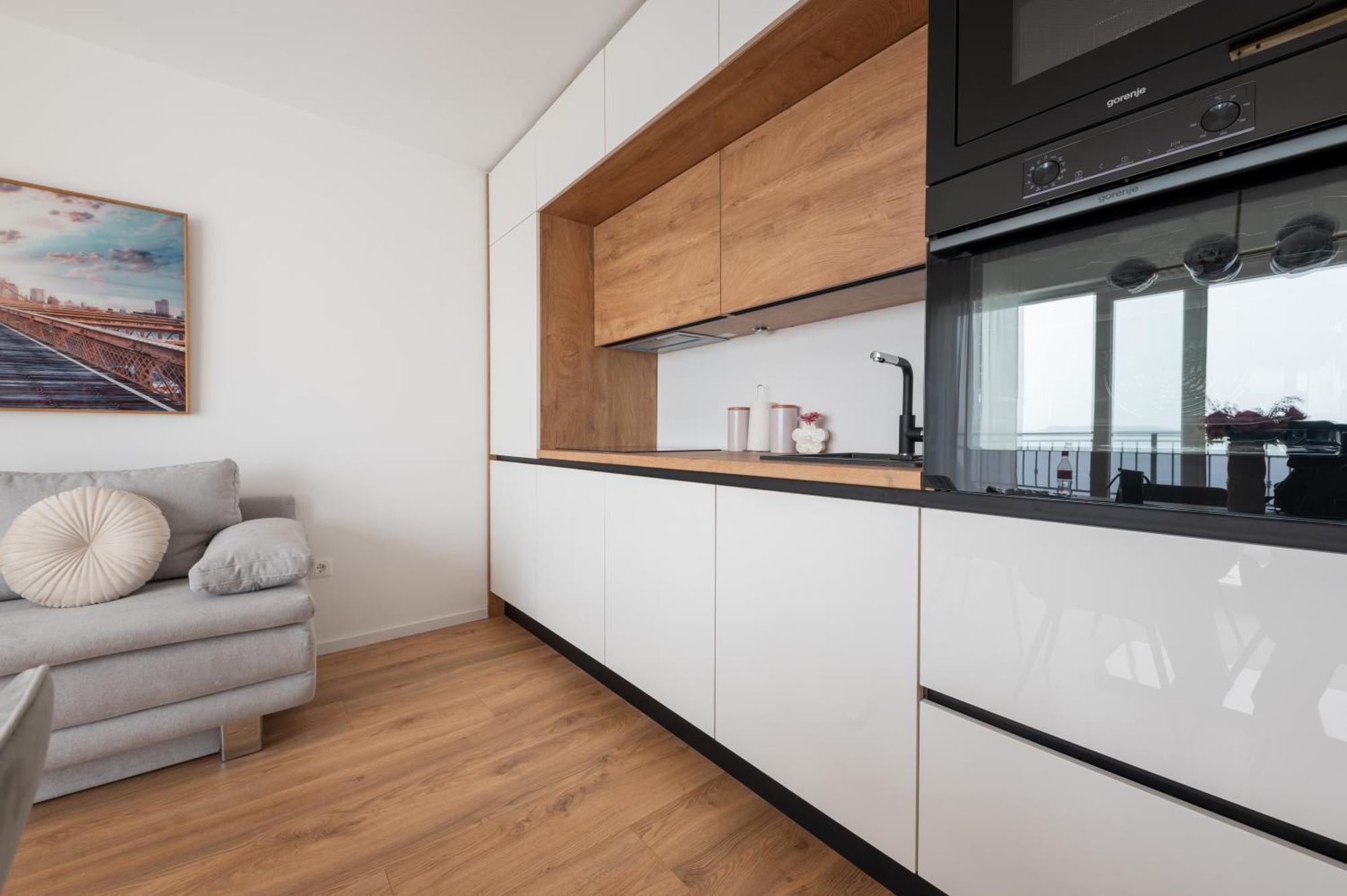 Seaview Apartments Nives 브렐라 객실 사진